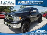 2010 Brilliant Black Crystal Pearl Dodge Ram 1500 Big Horn Crew Cab 4x4 #70570423