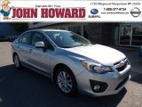 2012 Ice Silver Metallic Subaru Impreza 2.0i Premium 4 Door #70570412