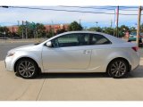 Bright Silver Kia Forte Koup in 2012