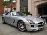 2012 Mercedes-Benz SLS AMG Roadster Front 3/4 View