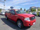 2008 Bright Red Ford F150 STX SuperCab 4x4 #70617822