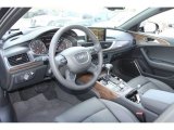 2013 Audi A6 3.0T quattro Sedan Black Interior