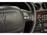 1999 Pontiac Firebird Convertible Controls