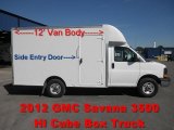 2012 Summit White GMC Savana Cutaway 3500 Commercial Moving Truck #70618454