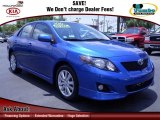 2010 Blue Streak Metallic Toyota Corolla S #70618427