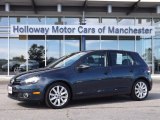 2011 Blue Graphite Metallic Volkswagen Golf 4 Door TDI #70618079