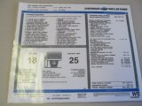 2002 Chevrolet Camaro Z28 SS 35th Anniversary Edition Convertible Window Sticker