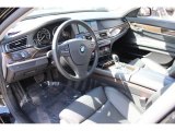 2011 BMW 7 Series 750Li xDrive Sedan Black Interior