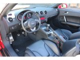 2008 Audi TT 3.2 quattro Roadster Black Interior
