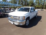 2012 Summit White Chevrolet Silverado 1500 LT Crew Cab #70618354