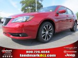 2013 Deep Cherry Red Crystal Pearl Chrysler 200 S Sedan #70687366