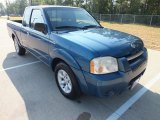 2001 Electric Blue Metallic Nissan Frontier XE King Cab #70687974
