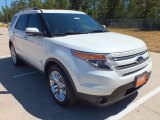 2013 White Platinum Tri-Coat Ford Explorer Limited #70687963