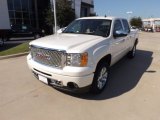 2013 White Diamond Tricoat GMC Sierra 1500 Denali Crew Cab #70687637