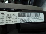 2010 Commander Color Code for Brilliant Black Crystal Pearl - Color Code: PXR