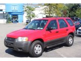 2002 Bright Red Ford Escape XLS V6 4WD #70687903