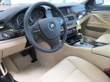 2013 BMW 5 Series 528i xDrive Sedan Venetian Beige Interior