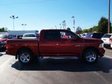 2009 Inferno Red Crystal Pearl Dodge Ram 1500 Laramie Crew Cab 4x4 #70687200