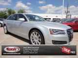 2013 Ice Silver Metallic Audi A8 L 4.0T quattro #70687507