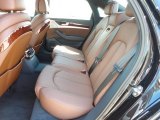 2013 Audi A8 4.0T quattro Rear Seat