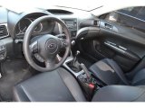 2011 Subaru Impreza WRX Limited Wagon Carbon Black Interior