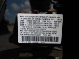 2013 MDX Color Code for Crystal Black Pearl - Color Code: NH731P