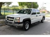 2003 Summit White Chevrolet Silverado 1500 LT Crew Cab 4x4 #70687467