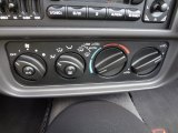 2001 Plymouth Prowler Roadster Controls