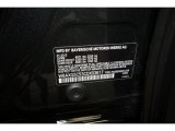 2012 5 Series Color Code for Black Sapphire Metallic - Color Code: 475