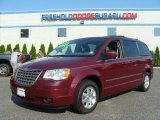 2009 Deep Crimson Crystal Pearl Chrysler Town & Country Touring #70749673
