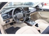 2013 Audi A6 2.0T quattro Sedan Velvet Beige Interior