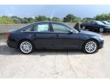 Moonlight Blue Metallic Audi A6 in 2013