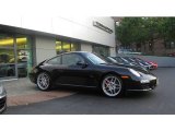 Basalt Black Metallic Porsche 911 in 2009