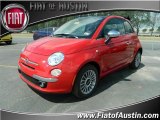 Rosso (Red) Fiat 500 in 2012