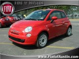 2012 Rosso (Red) Fiat 500 Pop #70749606