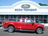 2012 Red Candy Metallic Ford F150 XLT SuperCab 4x4 #70748928