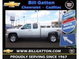 2012 Silver Ice Metallic Chevrolet Silverado 1500 LT Extended Cab 4x4 #70749564