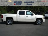 2013 White Diamond Tricoat Chevrolet Silverado 1500 LTZ Crew Cab 4x4 #70748903