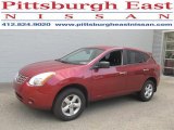 2010 Venom Red Nissan Rogue S AWD 360 Value Package #70749244