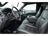 2009 Ford F250 Super Duty Lariat Crew Cab 4x4 Ebony Leather Interior