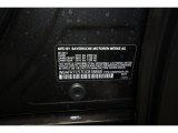 2013 5 Series Color Code for Dark Graphite Metallic II - Color Code: B90