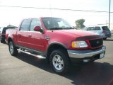 2003 Bright Red Ford F150 XLT SuperCrew 4x4 #70748798