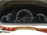 2008 Mercedes-Benz S 550 Sedan Gauges