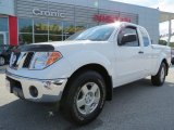 2008 Avalanche White Nissan Frontier SE V6 King Cab #70749115
