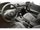 2013 BMW 1 Series 128i Coupe Black Interior