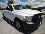 Bright White Dodge Ram 1500 in 2012
