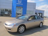 2007 Desert Mist Metallic Honda Accord EX-L V6 Sedan #70818807