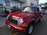 2005 Inferno Red Crystal Pearl Jeep Liberty Limited 4x4 #70818804