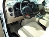 2012 Ford E Series Van E350 XLT Extended Passenger Medium Pebble Interior