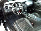 2010 Ford Mustang V6 Premium Coupe Charcoal Black Interior